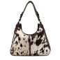 Preview: CHARLIE SHERPA Handtasche aus Rindsleder mit Echtfell